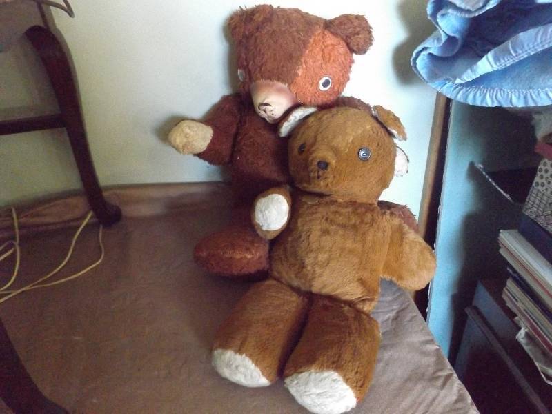 2 Vintage Teddy Bears