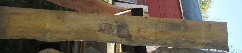 Pine wood slab.  110 long, 12 wid...