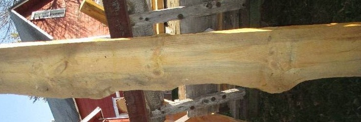 Pine wood slab.  110 long, 13 wid...