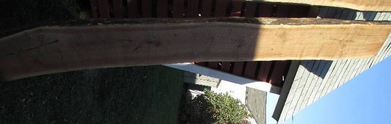 Black Walnut wood slab, 123 long, ...