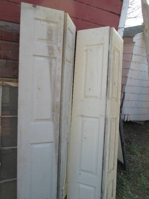2 bi-fold doors, each panel is 79 x...