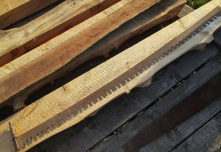 6 foot hand saw blade, great for pa...