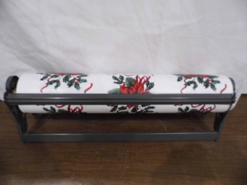 Christmas Wraping Paper and Holder