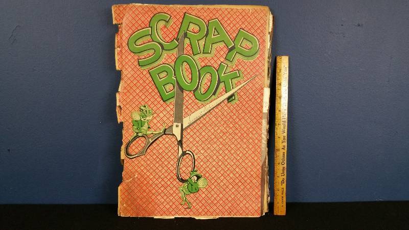 lot 109 image: Vintage Scrapbook - Full