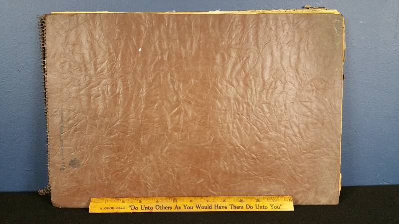 lot 110 image: Vintage Scrapbook - Full