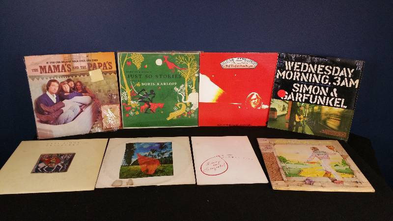 lot 126 image: Mamas and the Papas, Simon & Garfunkel, Bill Evans, Pink Floyd Vinyl Records