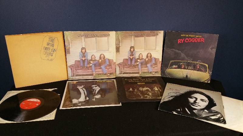 lot 127 image: The Who, Crosby Stills and Nash, Ry Cooder, The Monkees Vinyl Records