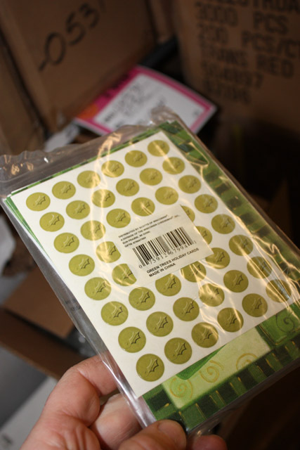 Green Trees Holiday Cards