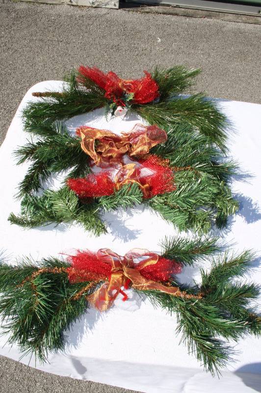 4 Christmas Pine Sprays