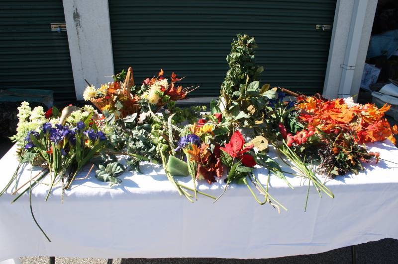 Assorted Silk Flowers