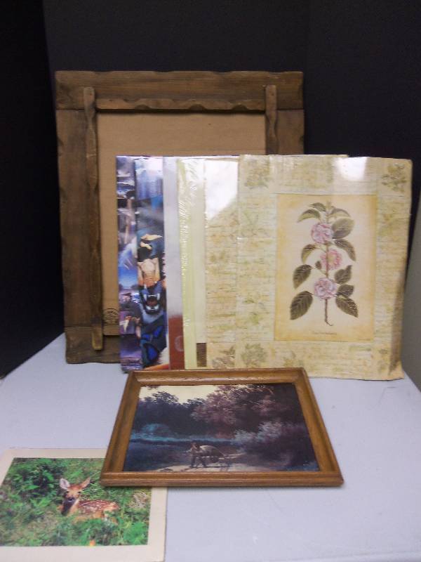 Prints and Frames Lot