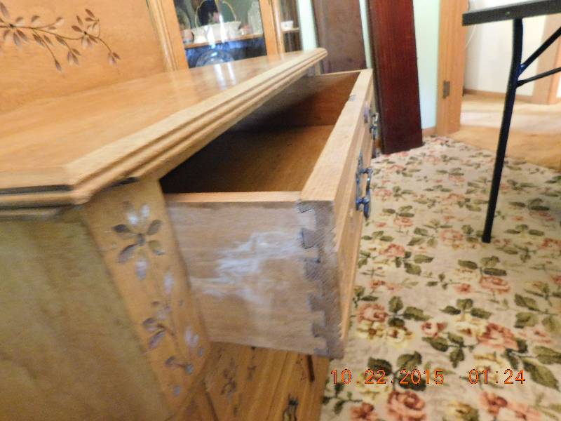 Antique hutch