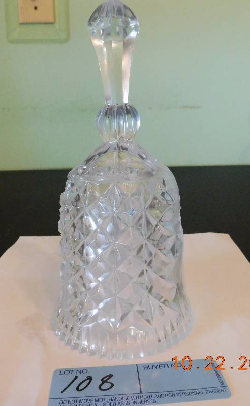 Antique Crystal Bell