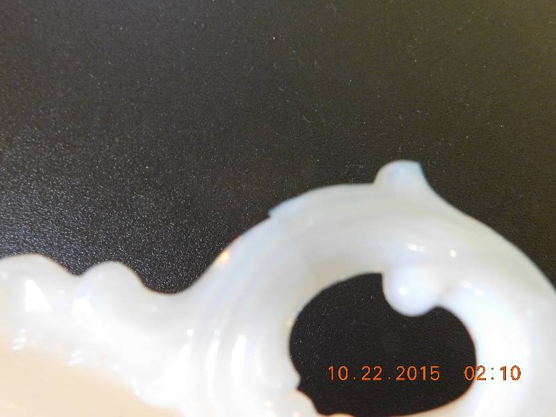 Set of white dishes
