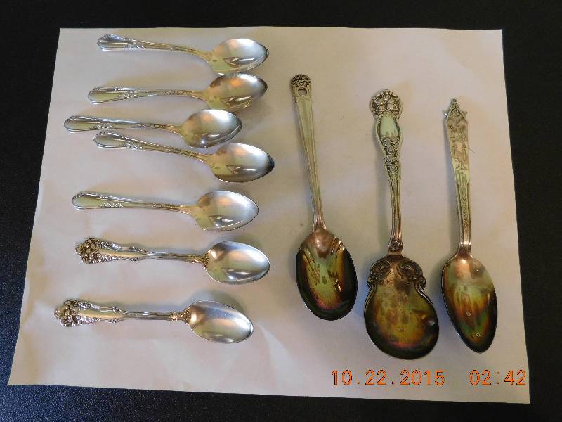 vintage spoon set