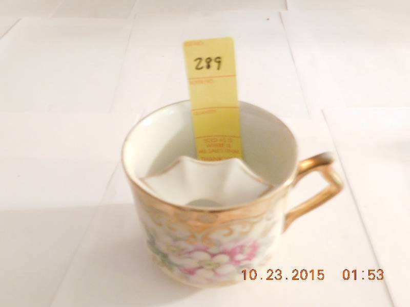 Mustache Tea Cup