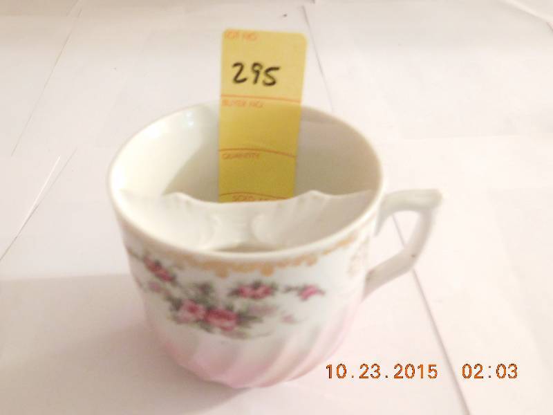 Vintage Mustache tea cup