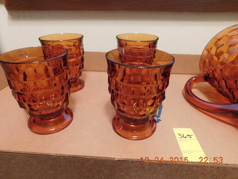 pitcher and glass set