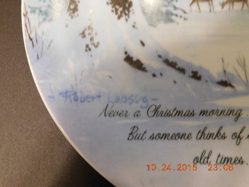 Christmas plate