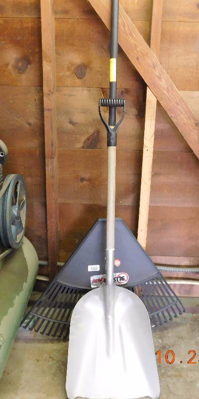 shovel and rake