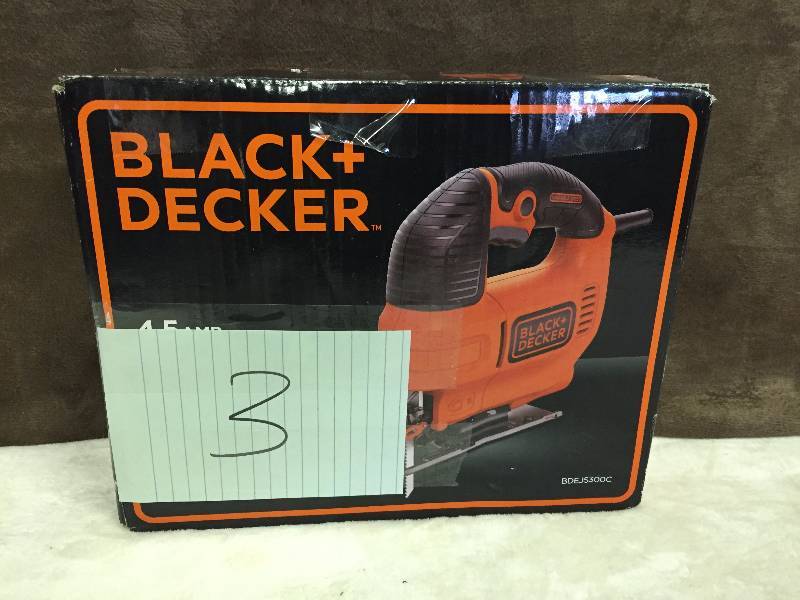 Black & Decker BDEJS300C Jig Saw, 4.5-Amp