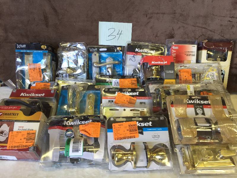 Lot of Door Hardware - not inspected