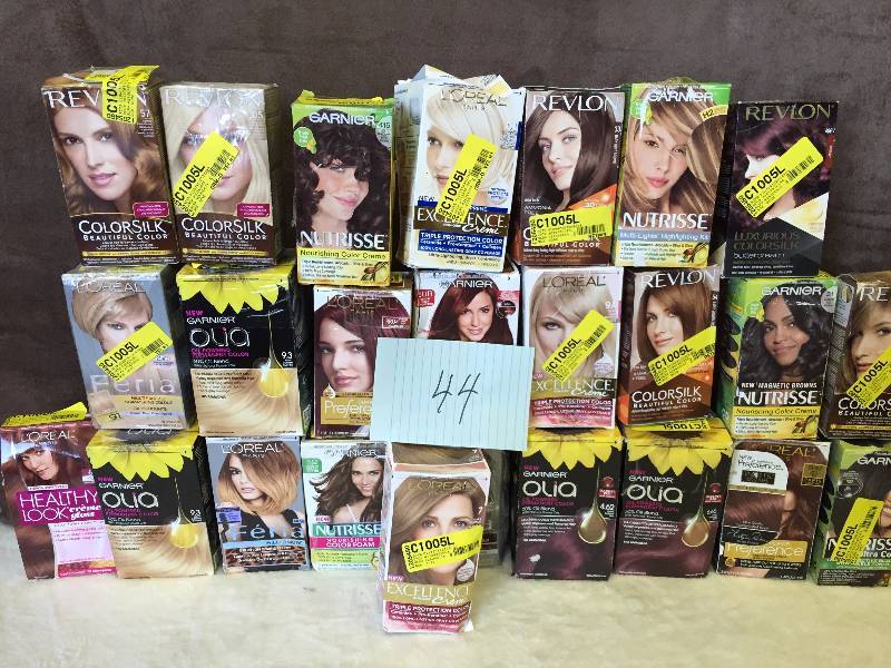 Lot of Hair Coloring Kits not inspected