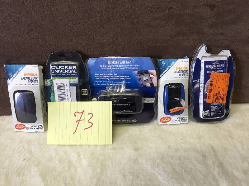 Lot of Garage Door Openers