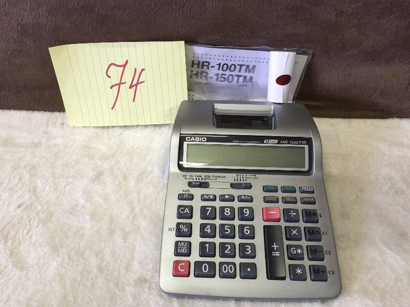 Casio HR-100TM New