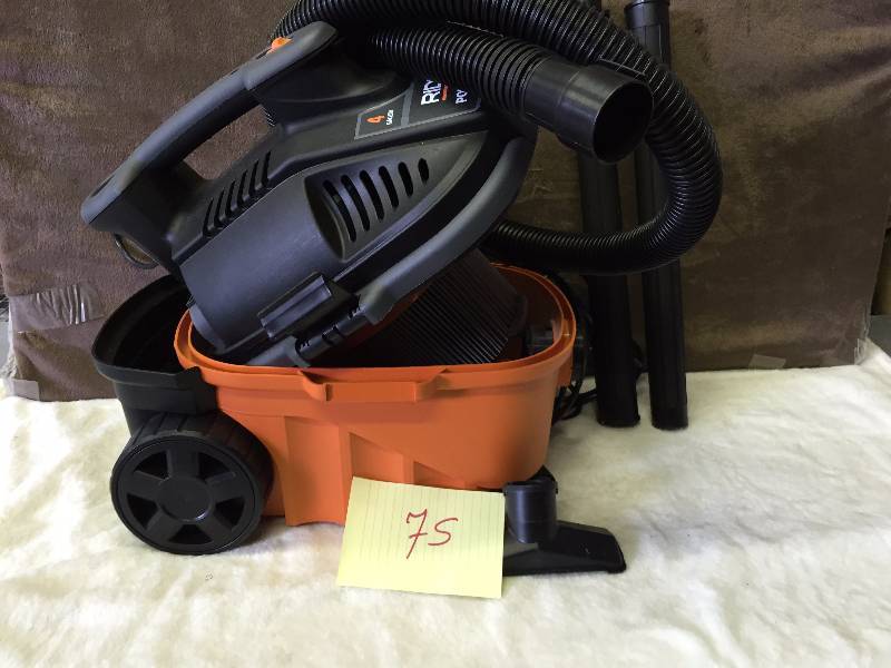 Ridgid WD4070 No Filter