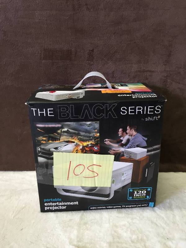 Black Series Entertaiment Projector