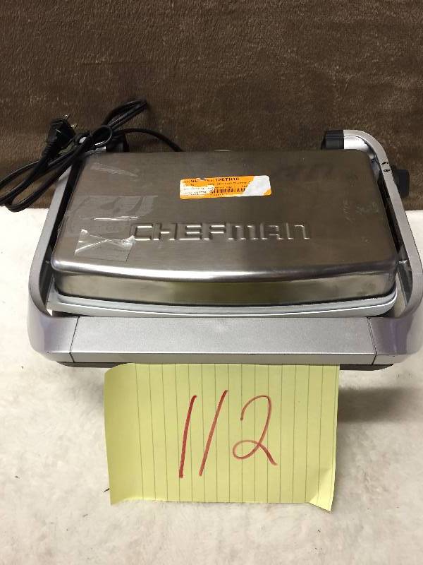 Chefmate electric grill
