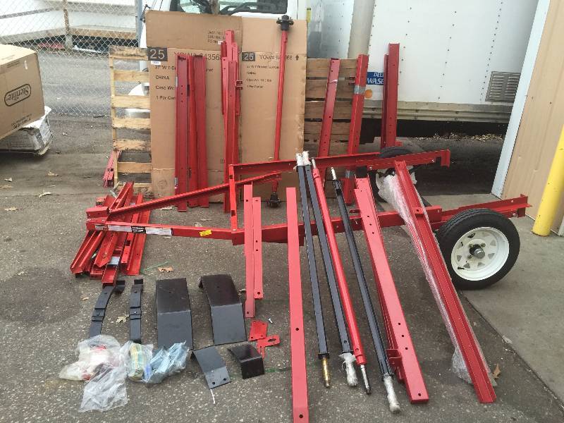 Parts for Trailer Master 1195 lb. Capacity 48 in. x 96 in. Heavy Duty Folding Trailer