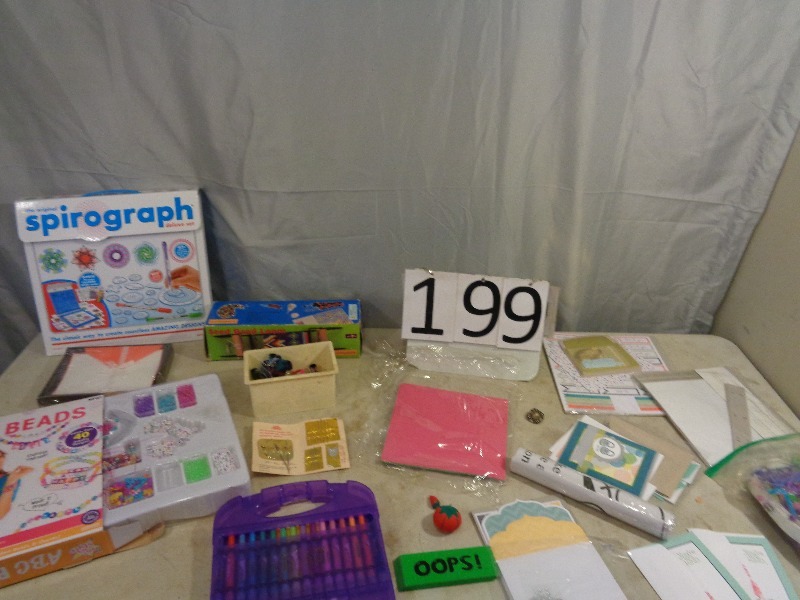lot 199 image: Craft Supplies