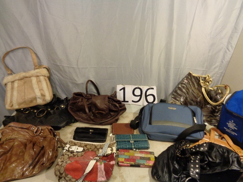 lot 196 image: Purses, Wallets, and Bags