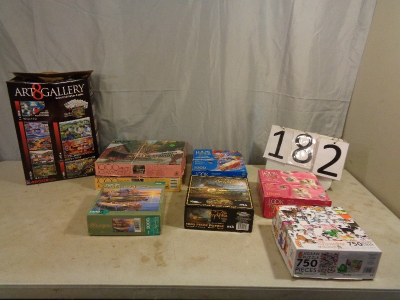 lot 182 image: Puzzles
