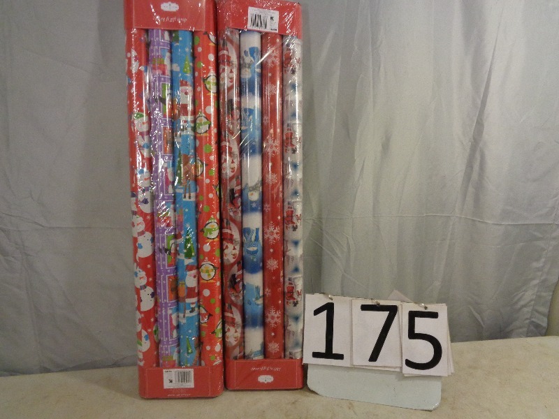lot 175 image: New Christmas Wrapping Paper