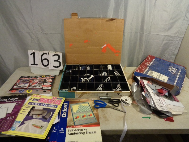 lot 163 image: Craft Items