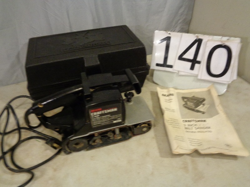lot 140 image: Craftsman Sander