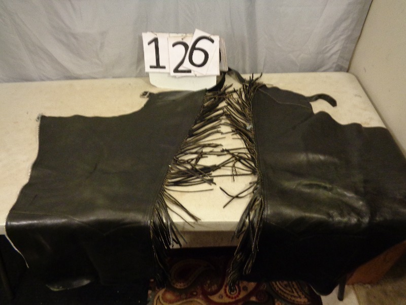 lot 126 image: Leather Chaps