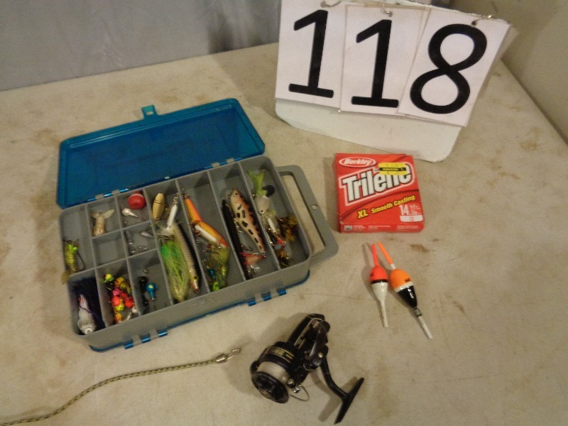 lot 118 image: Tackle Box with Contents