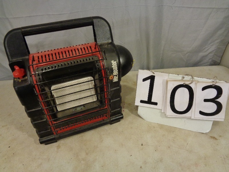 lot 103 image: Mr Heater Little Buddy Heater
