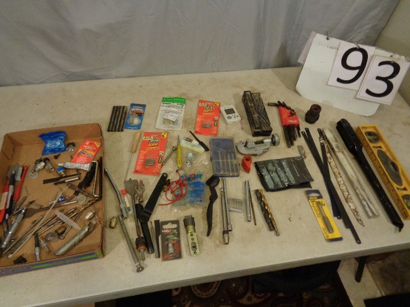 lot 93 image: Assorted Tools