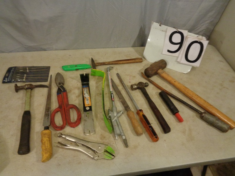 lot 90 image: Hand Tools