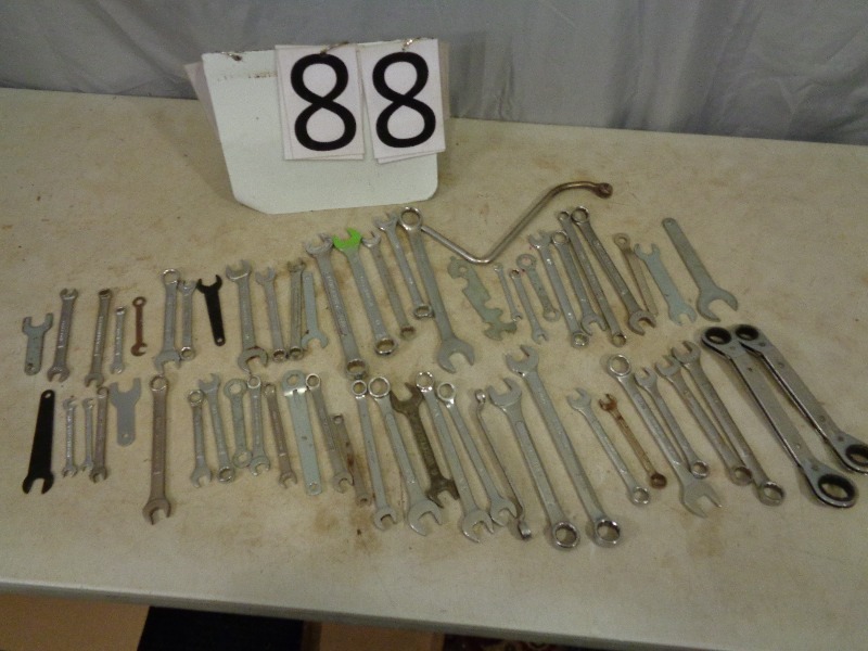 lot 88 image: Assorted Wrenches