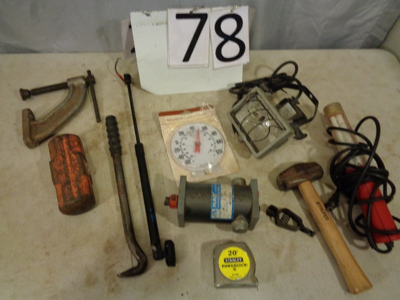 lot 78 image: Assorted Tools and Shop