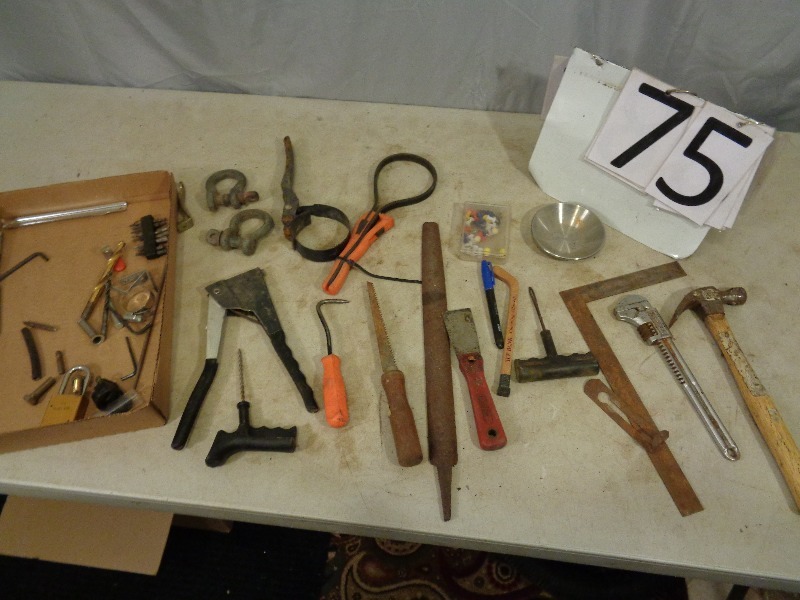 lot 75 image: Assorted Hand Tools