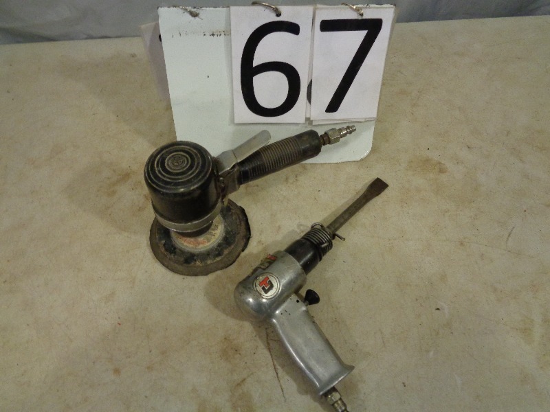 lot 67 image: Air Sander and Air Chisel