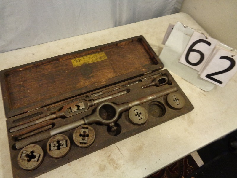 lot 62 image: Russell Tap and Die Set
