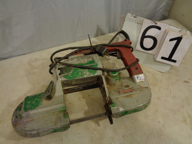 lot 61 image: Milwaukee Porta Band Saw